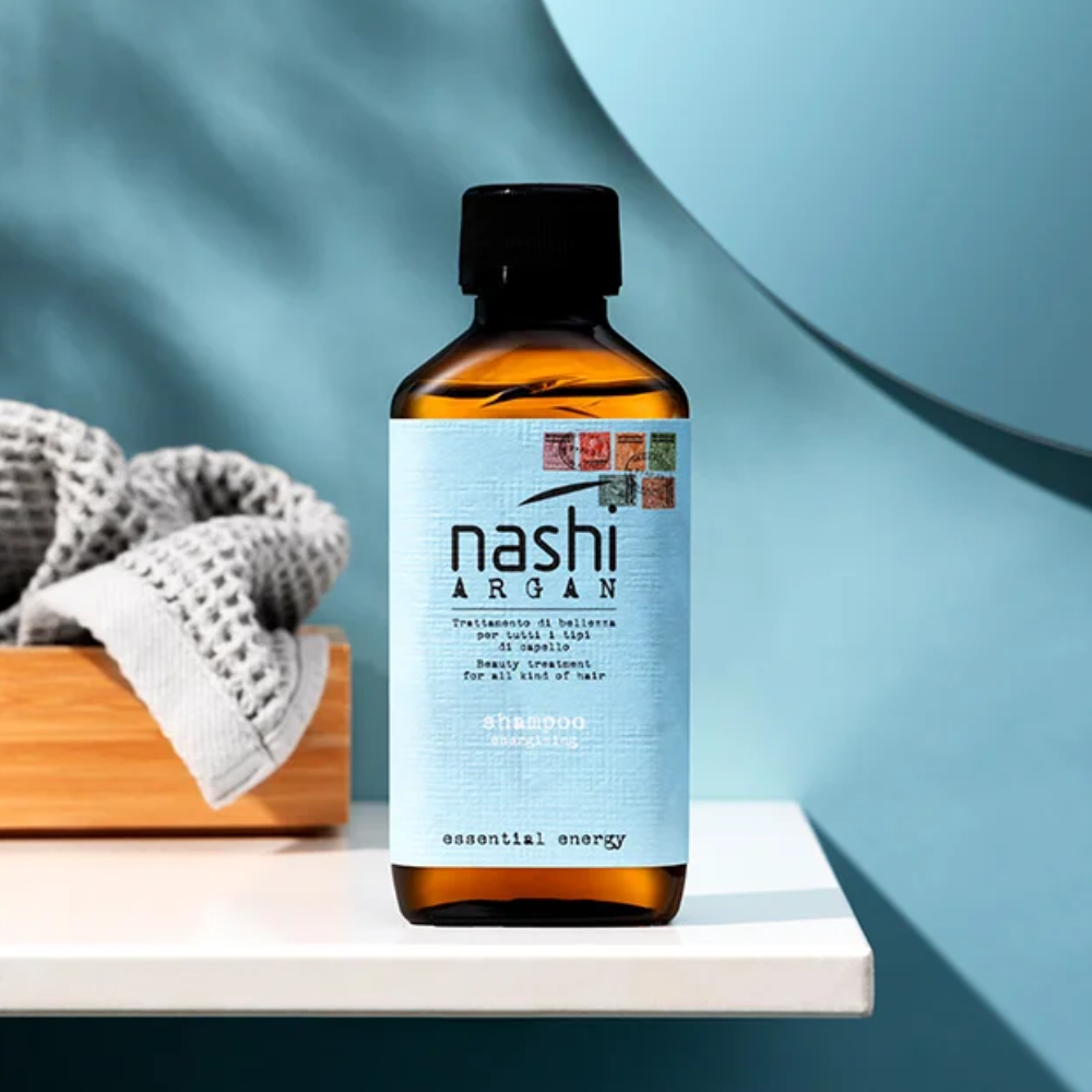 NASHI ARGAN Essential Energy Shampoo 200ml - Енергетичний шампунь - фото №1